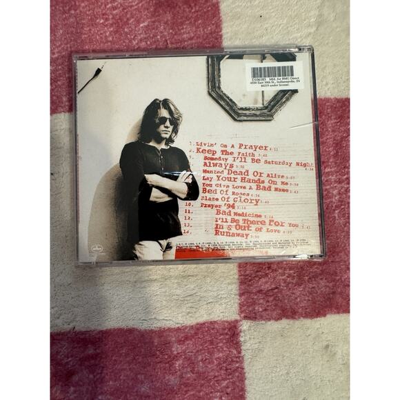 Bon Jovi Cross Road CD 1994 90s music vintage original - Picture 3 of 3